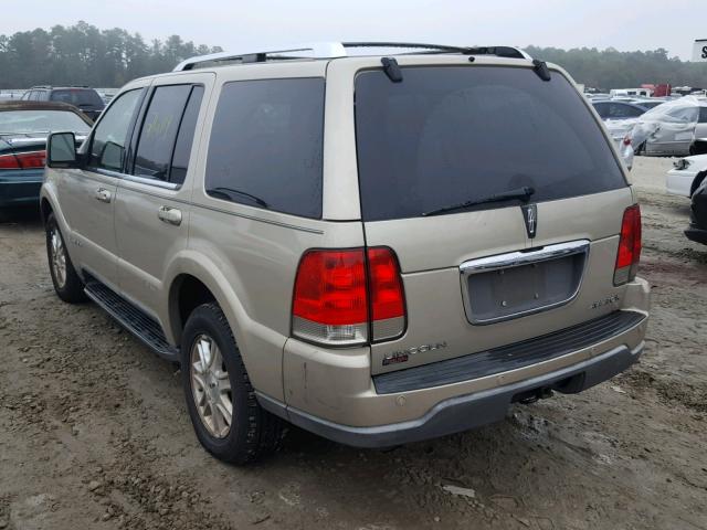 5LMEU88H44ZJ01510 - 2004 LINCOLN AVIATOR 棕色 照片 3