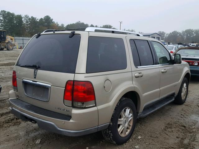 5LMEU88H44ZJ01510 - 2004 LINCOLN AVIATOR 棕色 照片 4