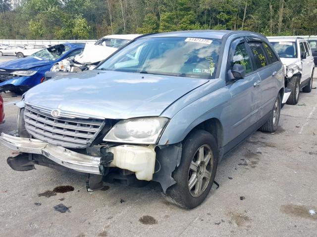 2C4GM68495R535659 - 2005 CHRYSLER PACIFICA T BLUE photo 2