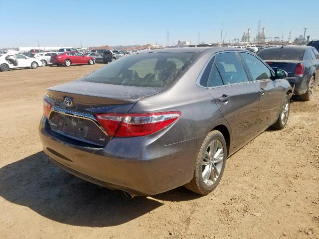 4T1BF1FK5GU165191 - 2016 TOYOTA CAMRY LE GRAY photo 4