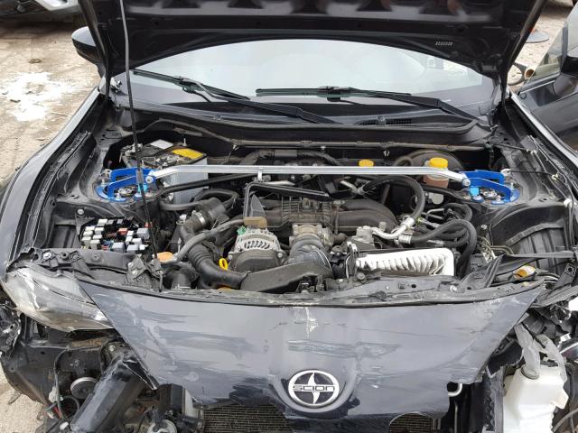 JF1ZNAA15D1709745 - 2013 TOYOTA SCION FR-S BLACK photo 7