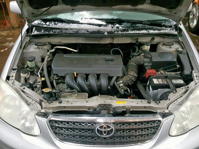 1NXBR32EX7Z837541 - 2007 TOYOTA COROLL DLX SILVER photo 7