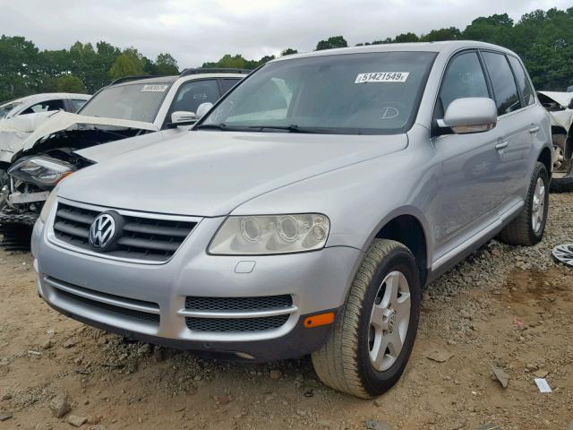 WVGZG77L96D001897 - 2006 VOLKSWAGEN TOUAREG 3. SILVER photo 2