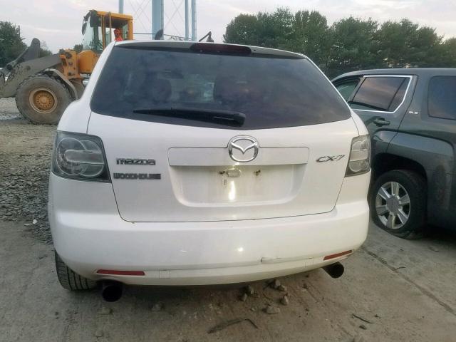 JM3ER293470105632 - 2007 MAZDA CX-7 WHITE photo 10