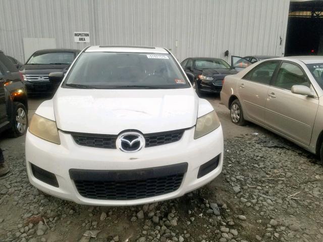 JM3ER293470105632 - 2007 MAZDA CX-7 WHITE photo 9