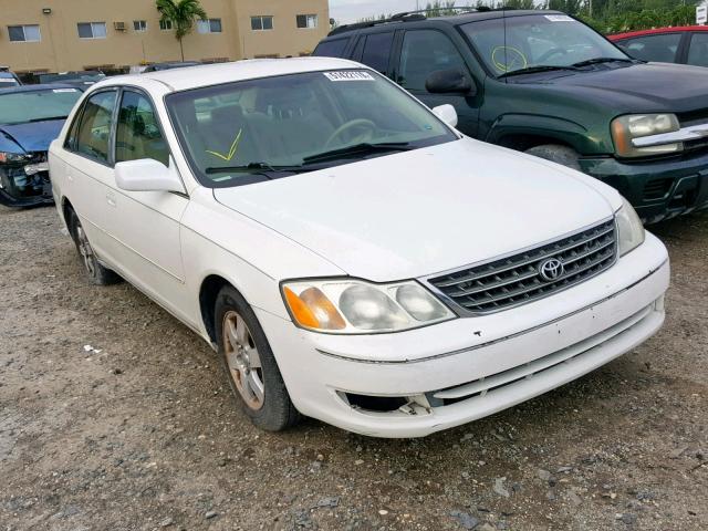 4T1BF28B43U268695 - 2003 TOYOTA AVALON XL WHITE photo 1