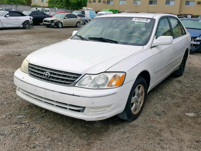 4T1BF28B43U268695 - 2003 TOYOTA AVALON XL WHITE photo 2