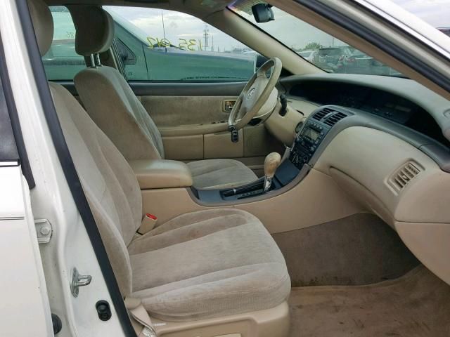 4T1BF28B43U268695 - 2003 TOYOTA AVALON XL WHITE photo 5