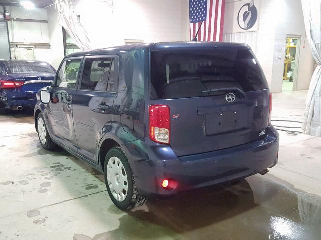 JTLZE4FE2B1128406 - 2011 TOYOTA SCION XB ლურჯი ფოტო 3