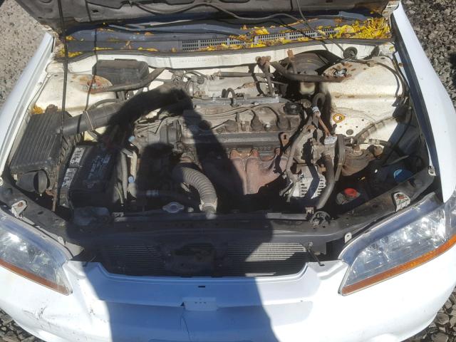 1HGCF864XYA144571 - 2000 HONDA ACCORD DX WHITE photo 7