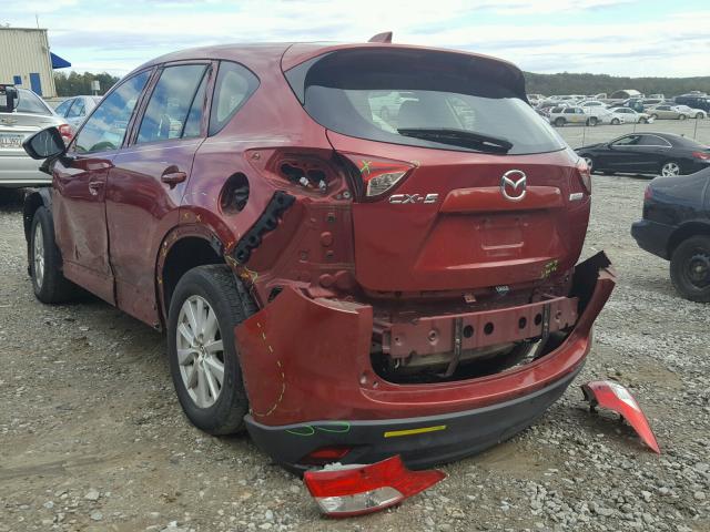 JM3KE2BE9D0142875 - 2013 MAZDA CX-5 SPORT RED photo 3