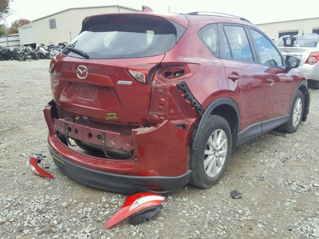 JM3KE2BE9D0142875 - 2013 MAZDA CX-5 SPORT RED photo 4