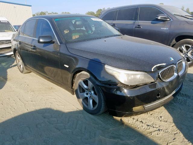 WBANW13538CZ73320 - 2008 BMW 535 I BLACK photo 1