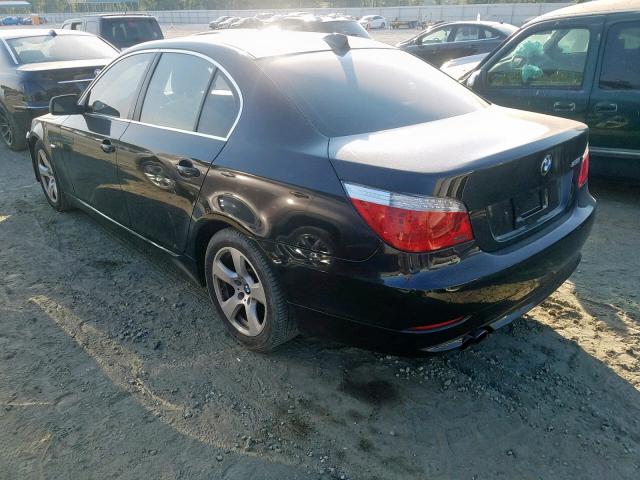 WBANW13538CZ73320 - 2008 BMW 535 I BLACK photo 3