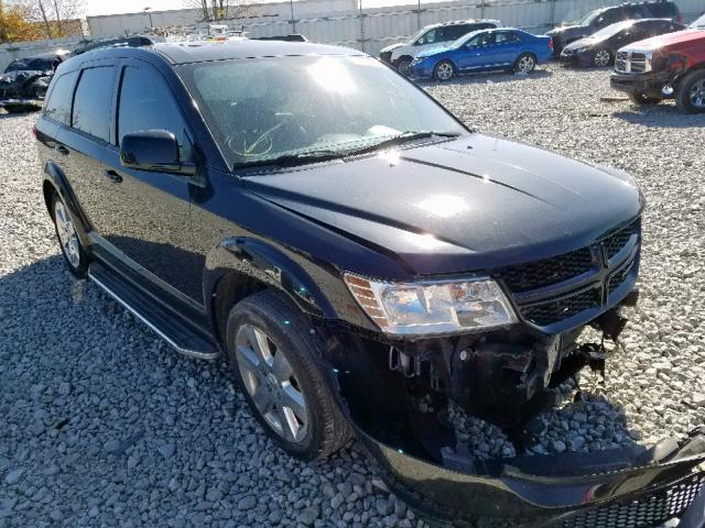 3C4PDDEG4CT307775 - 2012 DODGE JOURNEY R/ BLACK photo 1