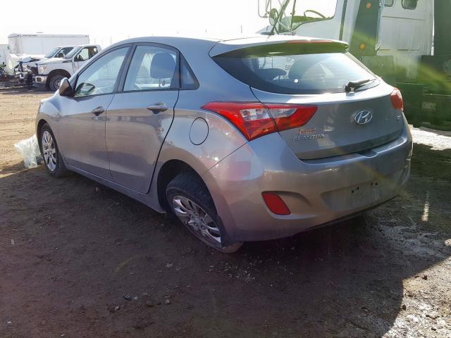 KMHD25LE5DU083550 - 2013 HYUNDAI ELANTRA GT GRAY photo 3