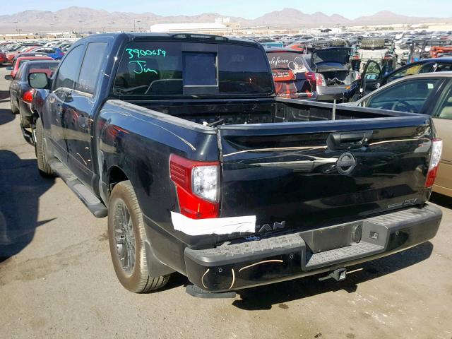 1N6AA1E60KN522263 - 2019 NISSAN TITAN PLAT BLACK photo 3