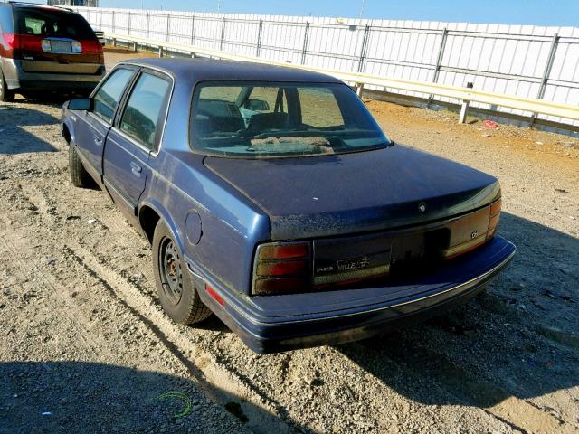 1G3AJ55M1S6396594 - 1995 OLDSMOBILE CIERA SL BLUE photo 3