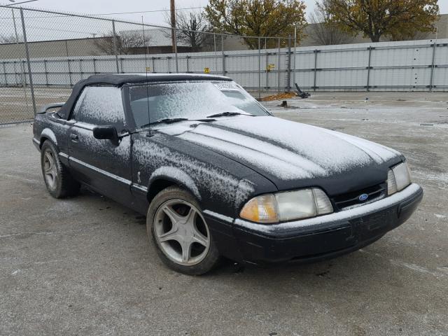 1FABP26AXFF103812 - 1985 FORD MUSTANG LX BLACK photo 1