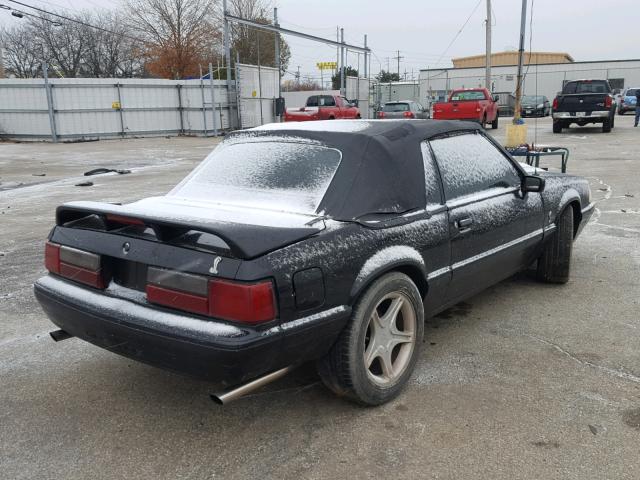 1FABP26AXFF103812 - 1985 FORD MUSTANG LX BLACK photo 4