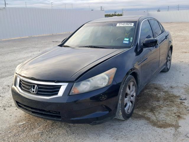 1HGCP2F82AA017011 - 2010 HONDA ACCORD EXL BLACK photo 2