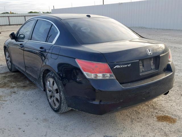 1HGCP2F82AA017011 - 2010 HONDA ACCORD EXL BLACK photo 3