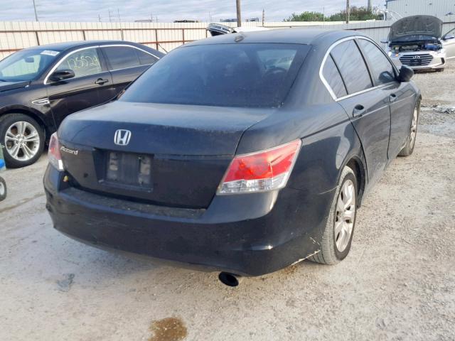 1HGCP2F82AA017011 - 2010 HONDA ACCORD EXL BLACK photo 4