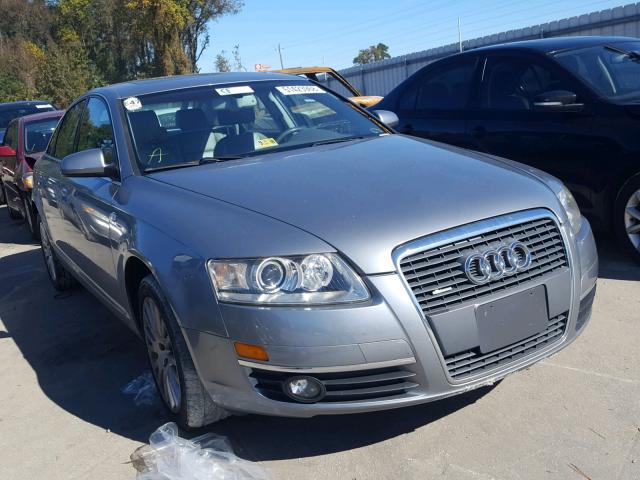 WAUDH74F27N091543 - 2007 AUDI A6 3.2 QUA SILVER photo 1