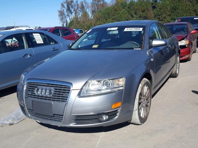 WAUDH74F27N091543 - 2007 AUDI A6 3.2 QUA SILVER photo 2