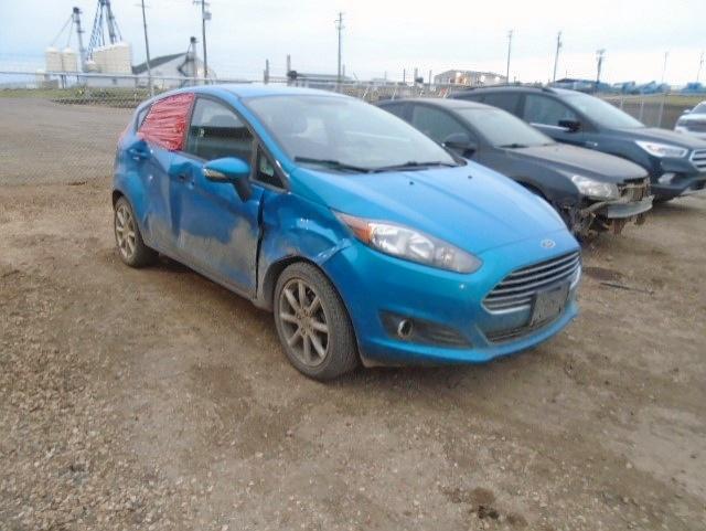 3FADP4EJXEM230239 - 2014 FORD FIESTA SE BLUE photo 1