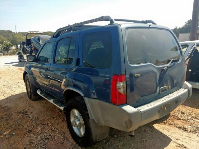 5N1ED28T83C693113 - 2003 NISSAN XTERRA XE BLUE photo 3