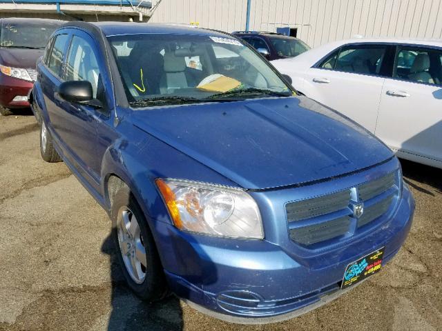 1B3HB28B97D242482 - 2007 DODGE CALIBER BLUE photo 1