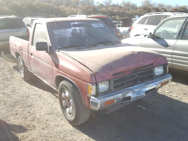 1N6SD11S0NC345146 - 1992 NISSAN TRUCK SHOR RED photo 1