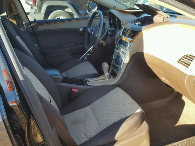 1G1ZH57B684245029 - 2008 CHEVROLET MALIBU 1LT BLACK photo 5