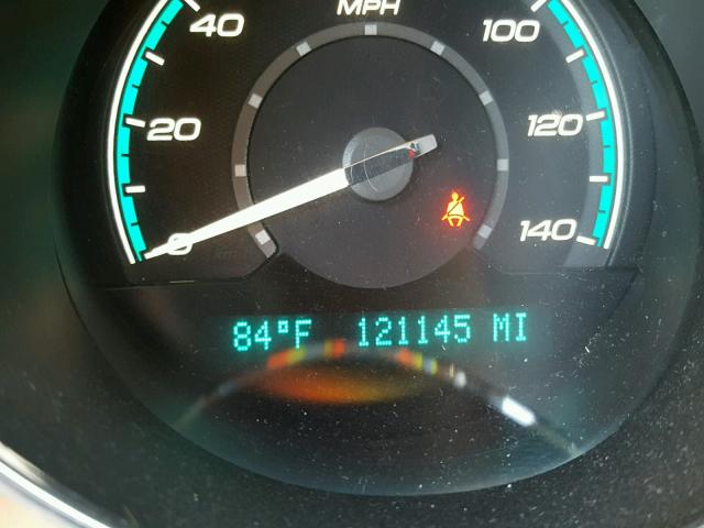 1G1ZH57B684245029 - 2008 CHEVROLET MALIBU 1LT BLACK photo 8