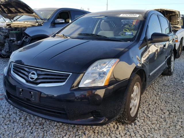 3N1AB6AP1BL651269 - 2011 NISSAN SENTRA 2.0 BLACK photo 2