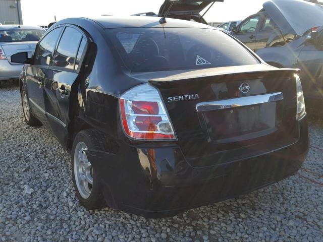 3N1AB6AP1BL651269 - 2011 NISSAN SENTRA 2.0 BLACK photo 3