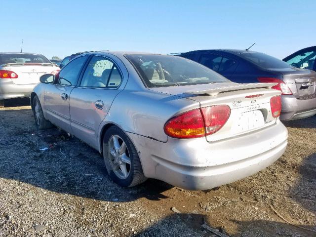 1G3NL52E61C248840 - 2001 OLDSMOBILE ALERO GL SILVER photo 3