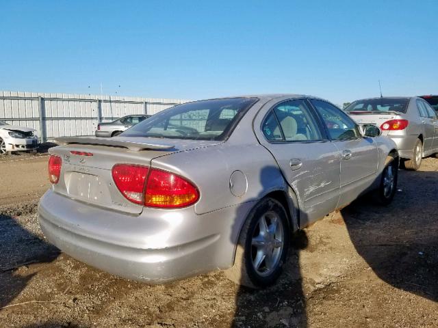 1G3NL52E61C248840 - 2001 OLDSMOBILE ALERO GL SILVER photo 4