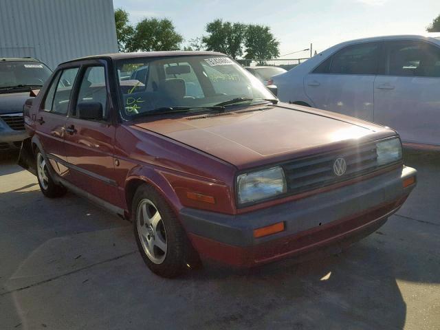 WVWRA21G9LW496767 - 1990 VOLKSWAGEN JETTA GL BURGUNDY photo 1