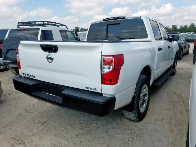 1N6AA1EJ6JN528930 - 2018 NISSAN TITAN S WHITE photo 4