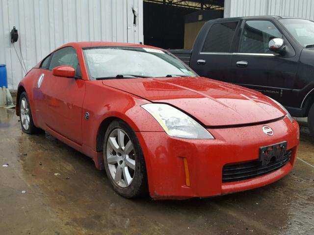 JN1AZ34EX5M655111 - 2005 NISSAN 350Z COUPE RED photo 1