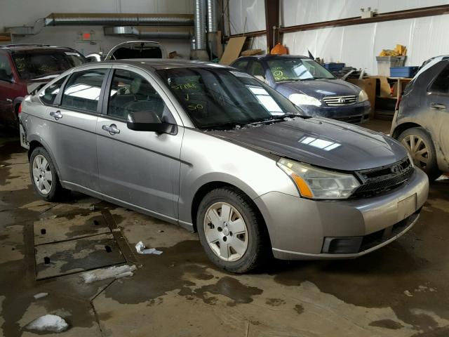 1FAHP34N88W168487 - 2008 FORD FOCUS S/SE GRAY photo 1