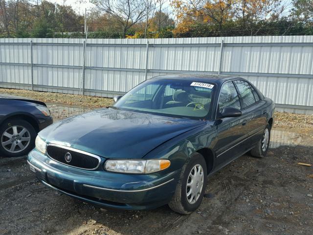 2G4WS52J2Y1201160 - 2000 BUICK CENTURY CU GREEN photo 2