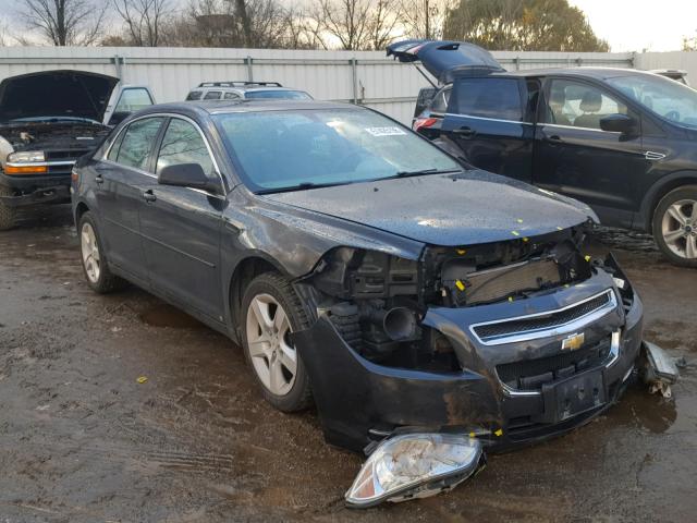1G1ZG57B09F223679 - 2009 CHEVROLET MALIBU LS BLACK photo 1