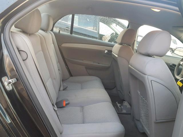 1G1ZG57B09F223679 - 2009 CHEVROLET MALIBU LS BLACK photo 6