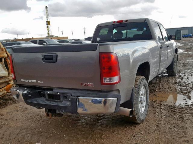 1GT423C8XCF217555 - 2012 GMC SIERRA K35 GRAY photo 4