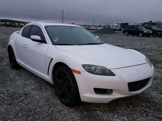 JM1FE17N450145410 - 2005 MAZDA RX8 WHITE photo 1