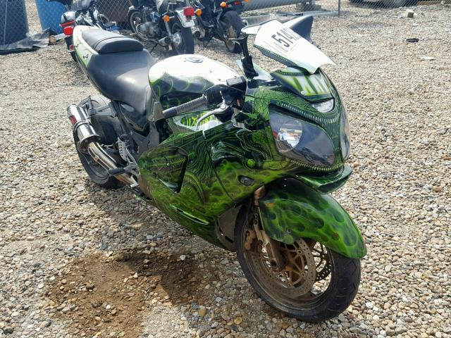 JKAZX9A12YA018384 - 2000 KAWASAKI ZX1200 A1 GREEN photo 1