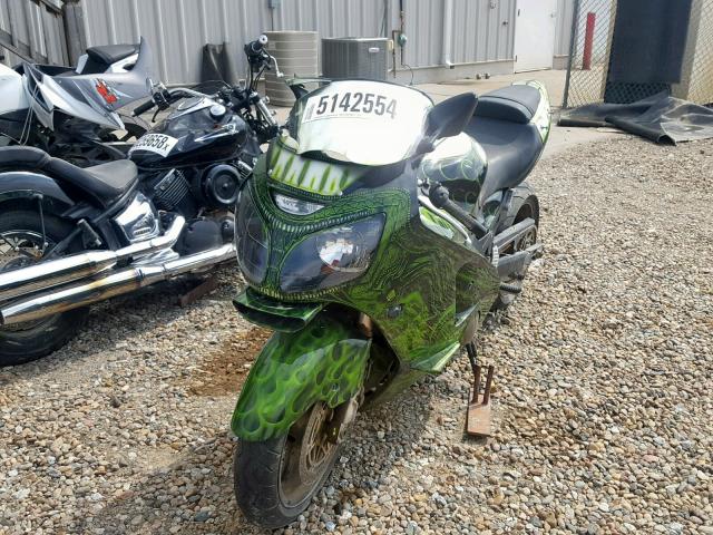 JKAZX9A12YA018384 - 2000 KAWASAKI ZX1200 A1 GREEN photo 2